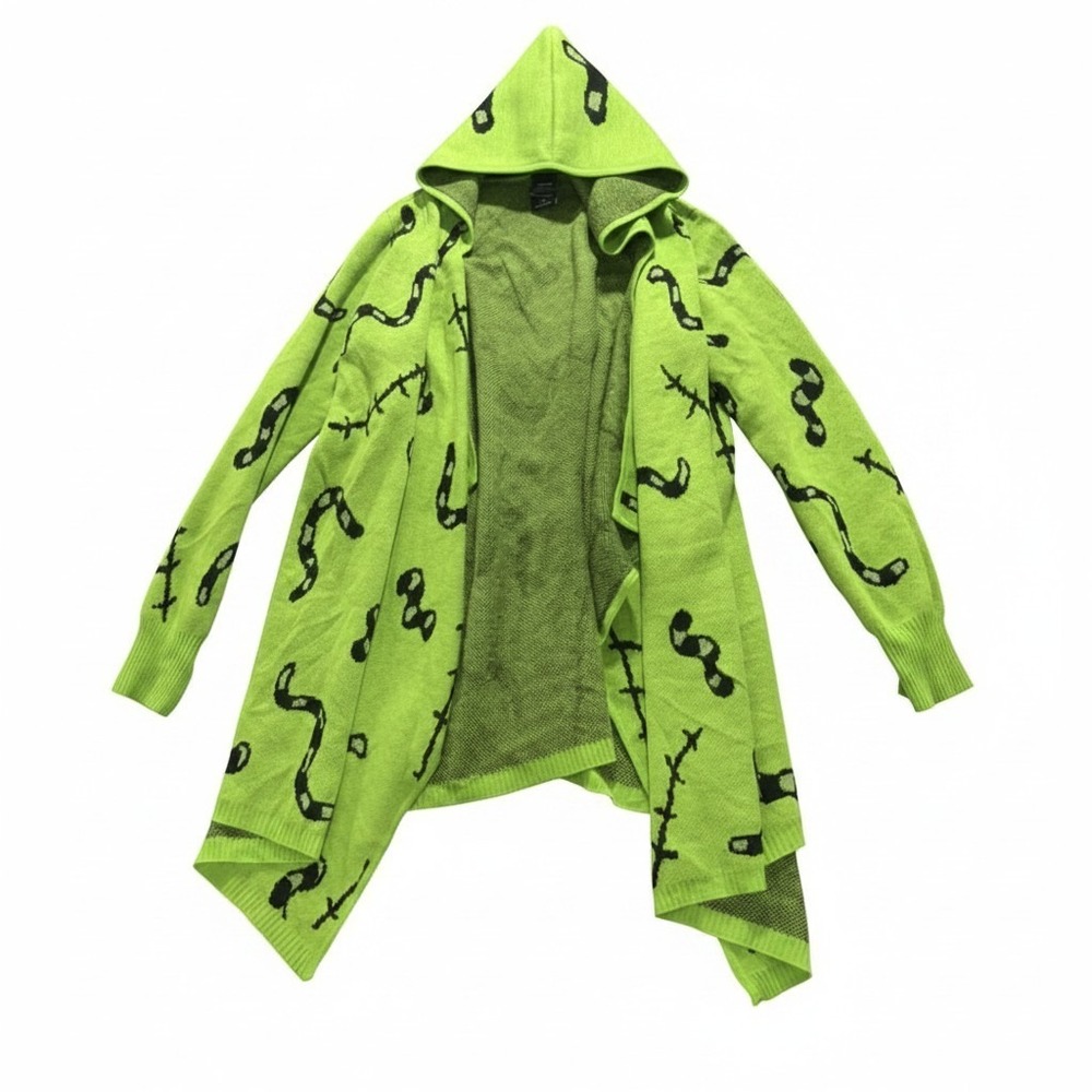 Disney Her Universe Oogie Boogie Nightmare Before Christmas Hooded Cardigan XL